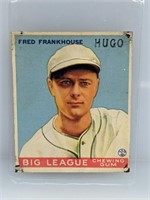 1933 Goudey Fred Frankhouse #131 *MARK ON BACK