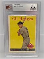 1958 Topps #162 Gil Hodges BVG 3.5