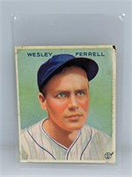 1933 Goudey Wesley Ferrell #218