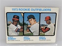 1973 Topps #614 Dwight Evans Rookie Card