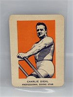 1952 Wheaties Charlie Diehl SHORT PRINT Diving