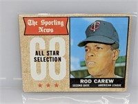 1968 Topps All Star Selection Rod Carew #363