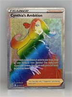2022 Pokemon Cynthia’s Ambition Full Art 178/172
