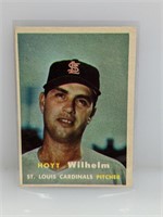 1957 Topps #203 Hoyt Wilhelm Rookie Card HOFr
