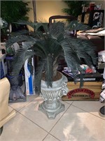 INDOOR PALM PLANT WITH VASE