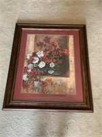 Large Floral wall picture