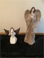 2 Angels figurines