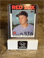 1986 Topps Baseball Roger Clemens CARD