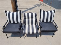 3 Lawn & Garden or Patio Chairs