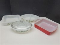 Lot of Glassbake Dishes