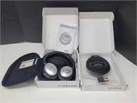Bose Headphones & Portable  Battery Op CD Player
