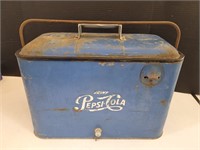 Vintage 1950's Pepsi Cola Cooler Ice Chest
