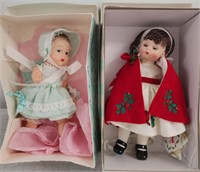 (2) Madame Alexander Dolls in Boxes