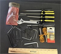 ITEMS FROM THE TOOL CHEST-ASSORTED
