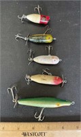 VINTAGE FISHING LURES-ASSORTED