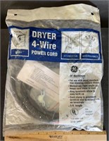 DRYER 4 WIRE POWER CORD NEW