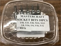 Mastercraft socket bits