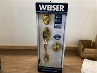 Weiser Door Handle and Lock