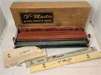 V-Master Deluxe Cigarette Maker 16 inch w/Box Kit