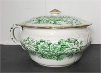 "CLEO" Chamber Pot with Lid - Dudson, Wilcox & Til