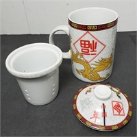 Tea Cup Infuser & Strainer 3 Piece Set