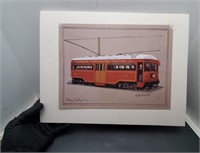 The Trolley's of Yesterday - Print - Joseph Snyder