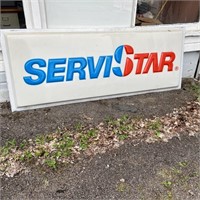 Servistar Plastic Sign