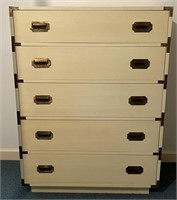 1970s Modern Dixie Campaigner Chest of Drawers