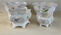 Vintage Jay Willfred Porcelain Planters