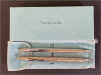 Tiffany & Co Sterling Silver Pen and Pencil Set