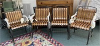 Virginia House Furniture Metal and Wood Chairs