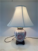 Vintage Ceramic Lamp with Shade