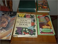 6 Gardening, cleaning and art books