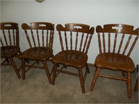 4 Maple chairs