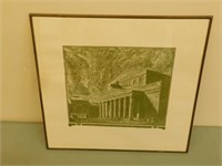 Bolshoi Theatre Moscow Framed Picture - 16 x 15