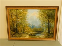 J Kugter Framed Painting - 40 x 28