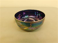 Dark Blue Oriental Irridescent Bowl