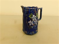 Royal Blue Pitcher England 6 in. tall