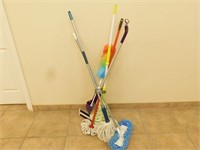 Various cleaning utensils
