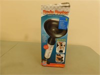 Drain buster toilet plunger