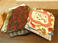 Various table cloths/place mats