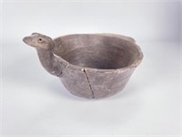 Effigy Pottery Bowl Broken & Glued