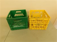 2 Milk crates not for records