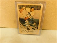 1953-54 Parkhurst Gordie Hannigan # 3 Hockey Card