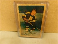 1953-54 Parkhurst Fleming Mackell # 91 Hockey Card