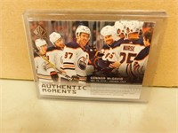 2019-20 UD Connor McDavid #115 Authentic Moments