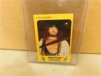 1986 Monty Gum Black Bart #3 Wrestling Card