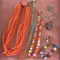 Necklaces, Bracelet & Ring - 2 may need repaired