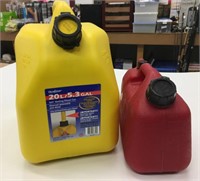 Scepter 20 L & Wedco 4.7L Jerry Cans
