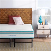 Linenspa King Mattress + Folding Bed Frame